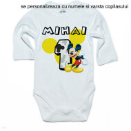 Body sau Tricou Personalizat Mickey Aniversare