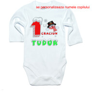 Body Personalizat Primul Craciun Snowman