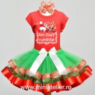 Compleu Renii Veseli Cu Tricou Asortat