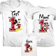 Set Aniversar Familie Mickey Black