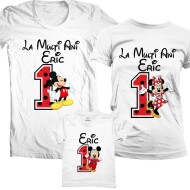 Set Aniversar Pentru Familie Mickey Baby