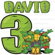 Tricou Personalizat Testoasele Ninja