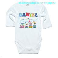 Body sau Tricou Personalizat Cu Nume Trenuletul Vesel