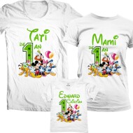 Set Aniversar Tricouri Mickey Si Prietenii