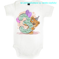 Body Sau Tricou Aniversar Ursuletul Teddy